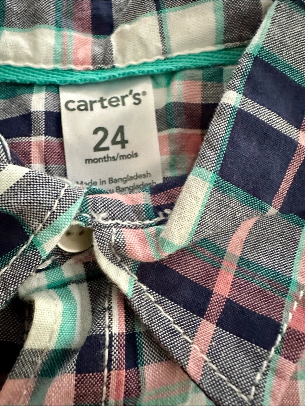 Kids Clothes Bundle (Carter’s Tops and Cat&Jack pants) - 5 pieces - Picture 13 of 16